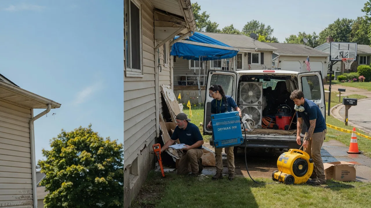 Ceiling Leak Cleanup in Milo, IA near me
